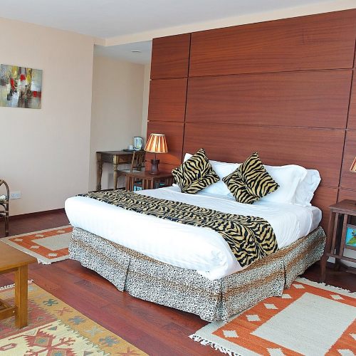 Rooms in the Great Riftvalley Lodge in Naivasha