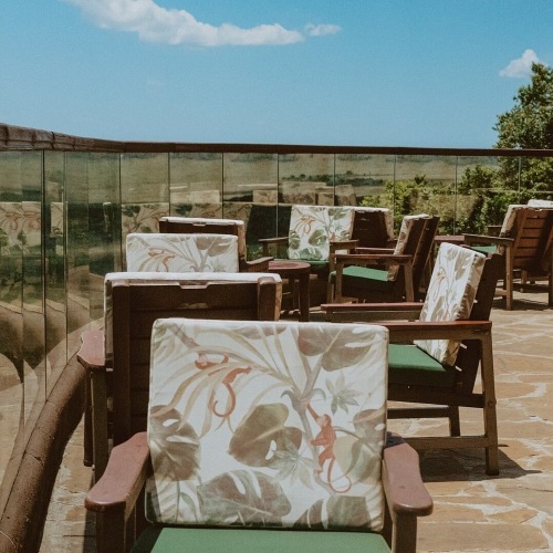 Viewing deck at Mara Serena