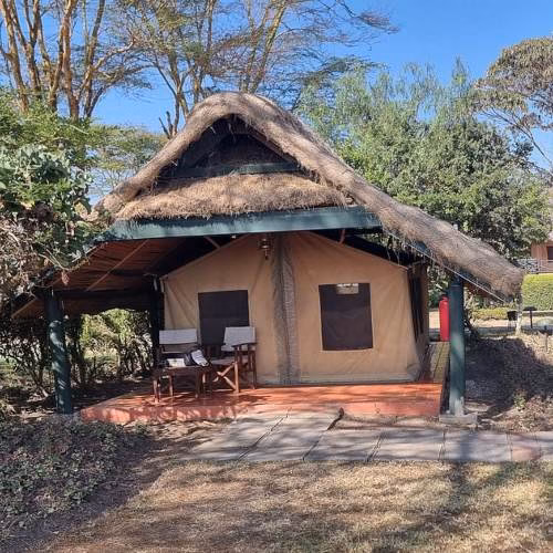 Accomodation tent at sweet water's serena in Ol Pejeta